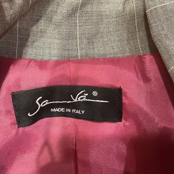 Savá Woman’s Grey Blazer Size 42 - Picture 3 of 6